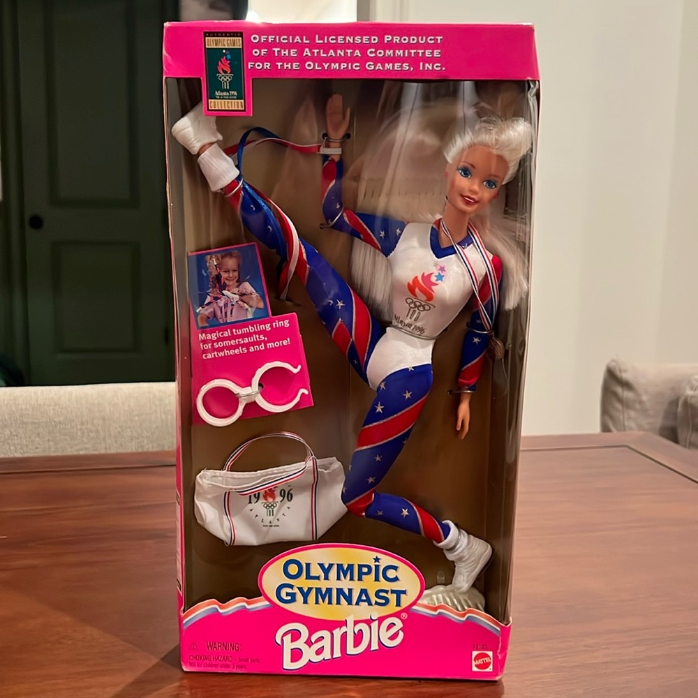 Olympic Gymnast Barbie - Atlanta 1996